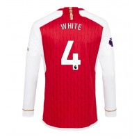 Echipament fotbal Arsenal Benjamin White #4 Tricou Acasa 2023-24 maneca lunga
